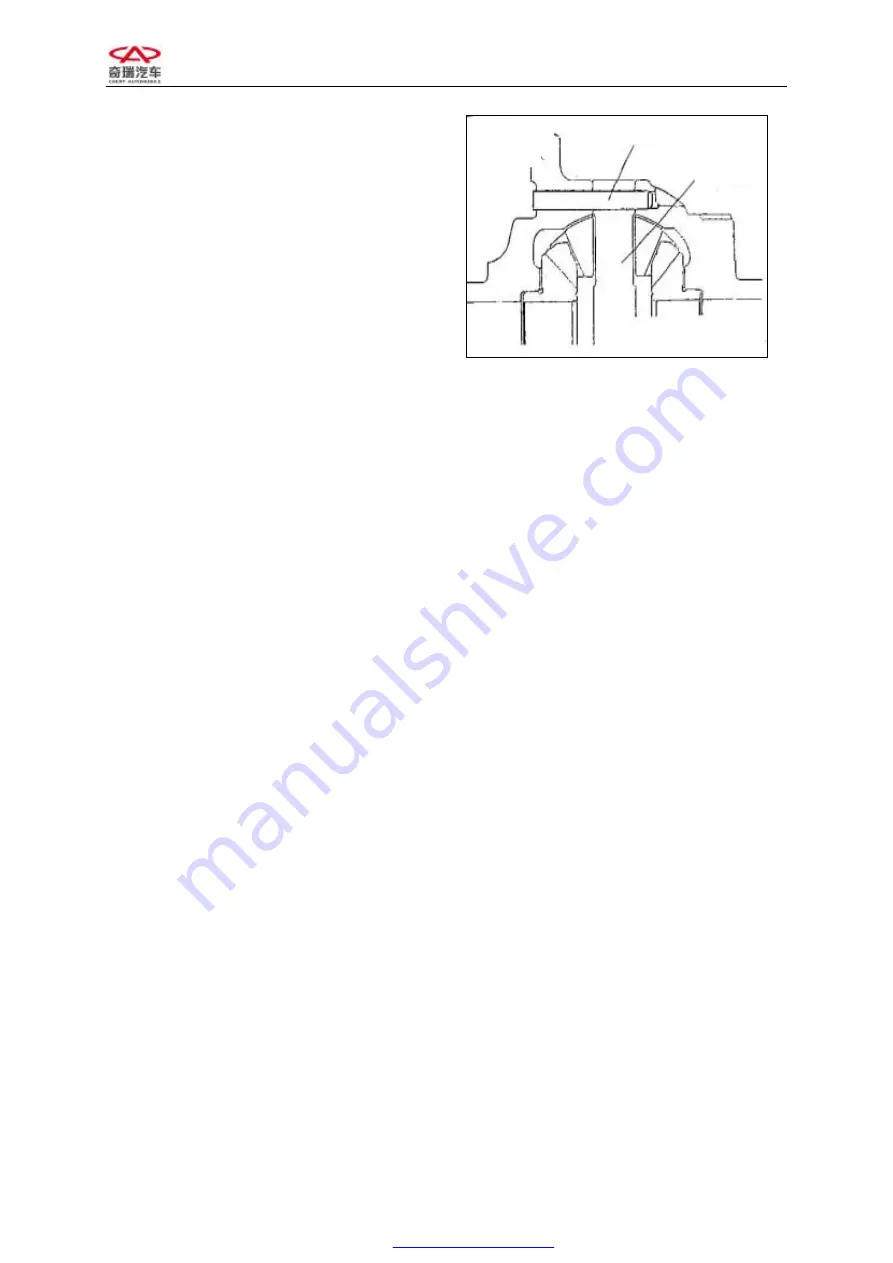 Chery A21 2005 Service Manual Download Page 466