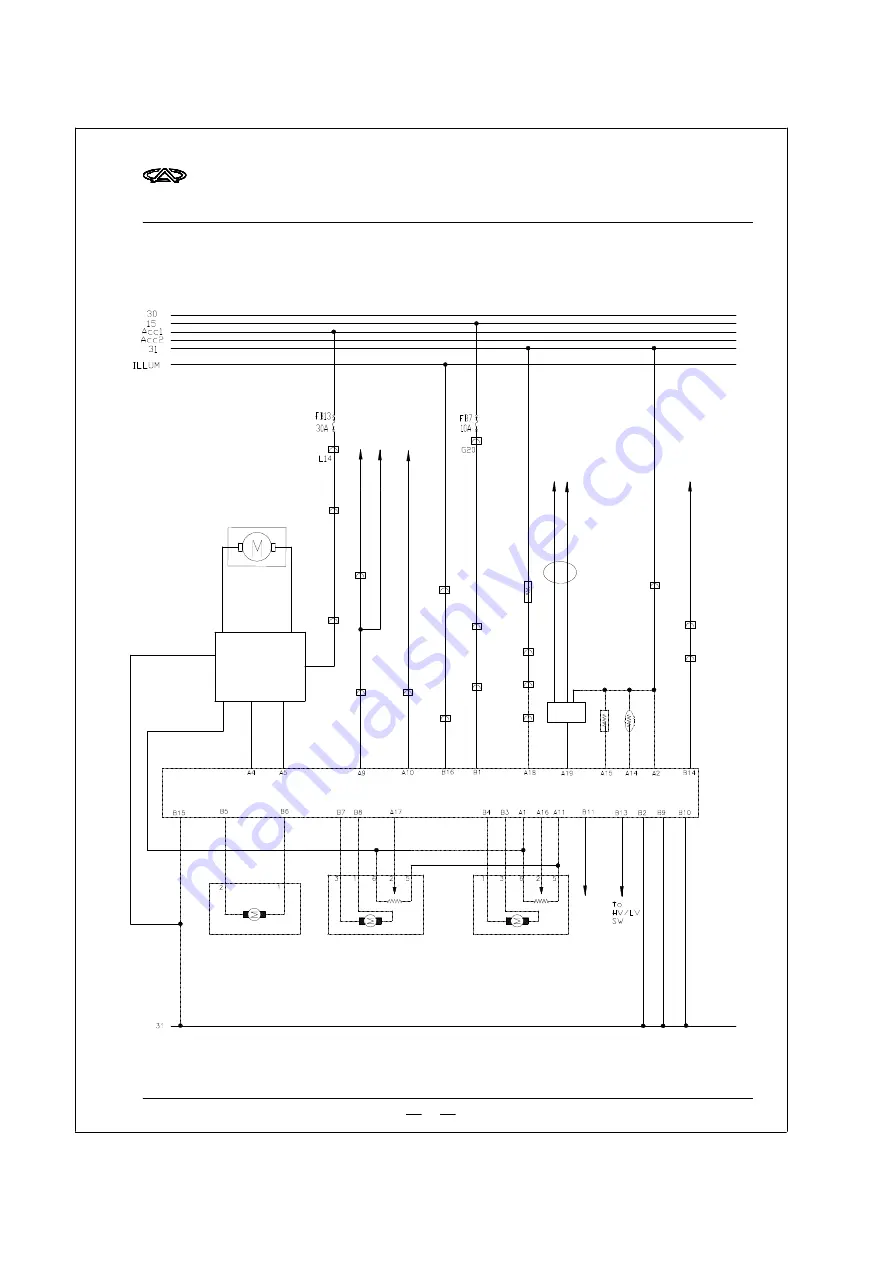 Chery A5 2007 Circuit Diagrams Download Page 12