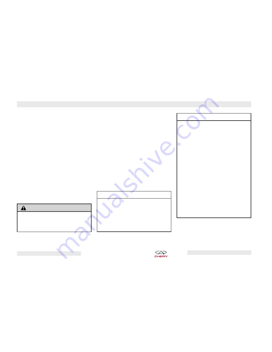 Chery J11 User Manual Download Page 70