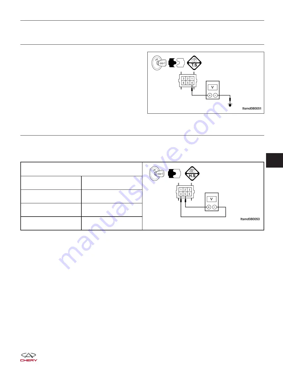 Chery Tiggo 2009 Service Manual Download Page 1050