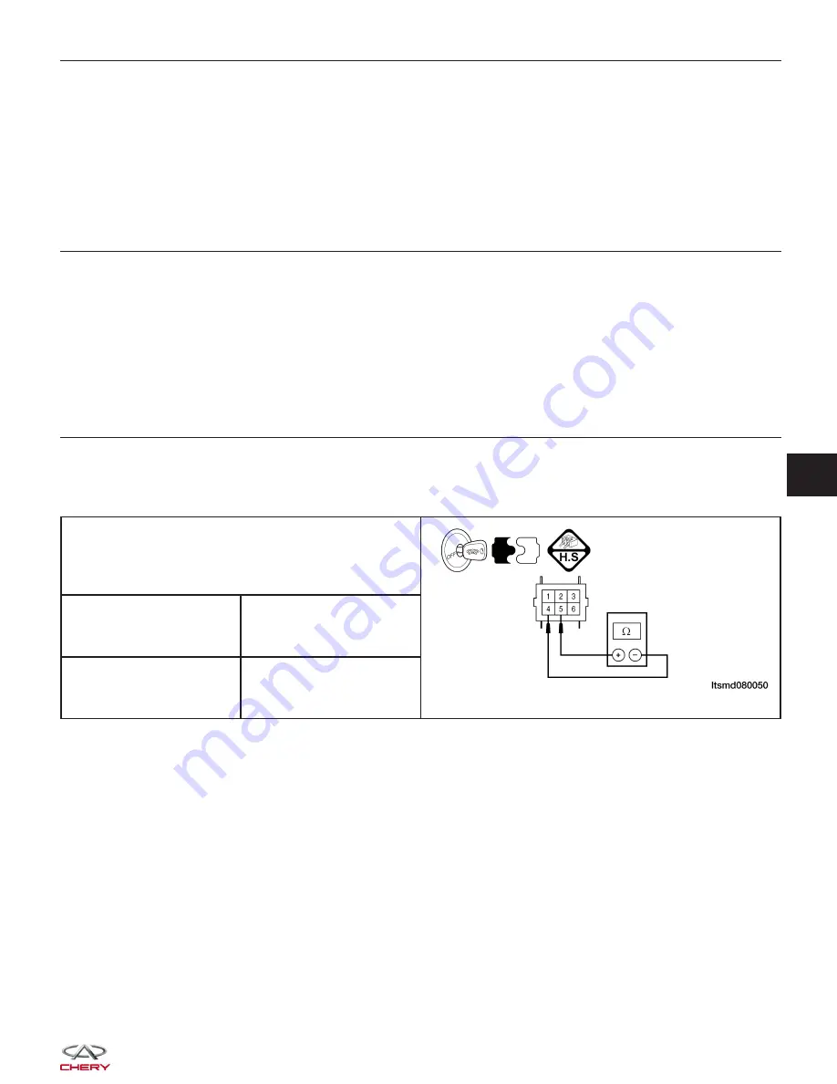 Chery Tiggo 2009 Service Manual Download Page 1054