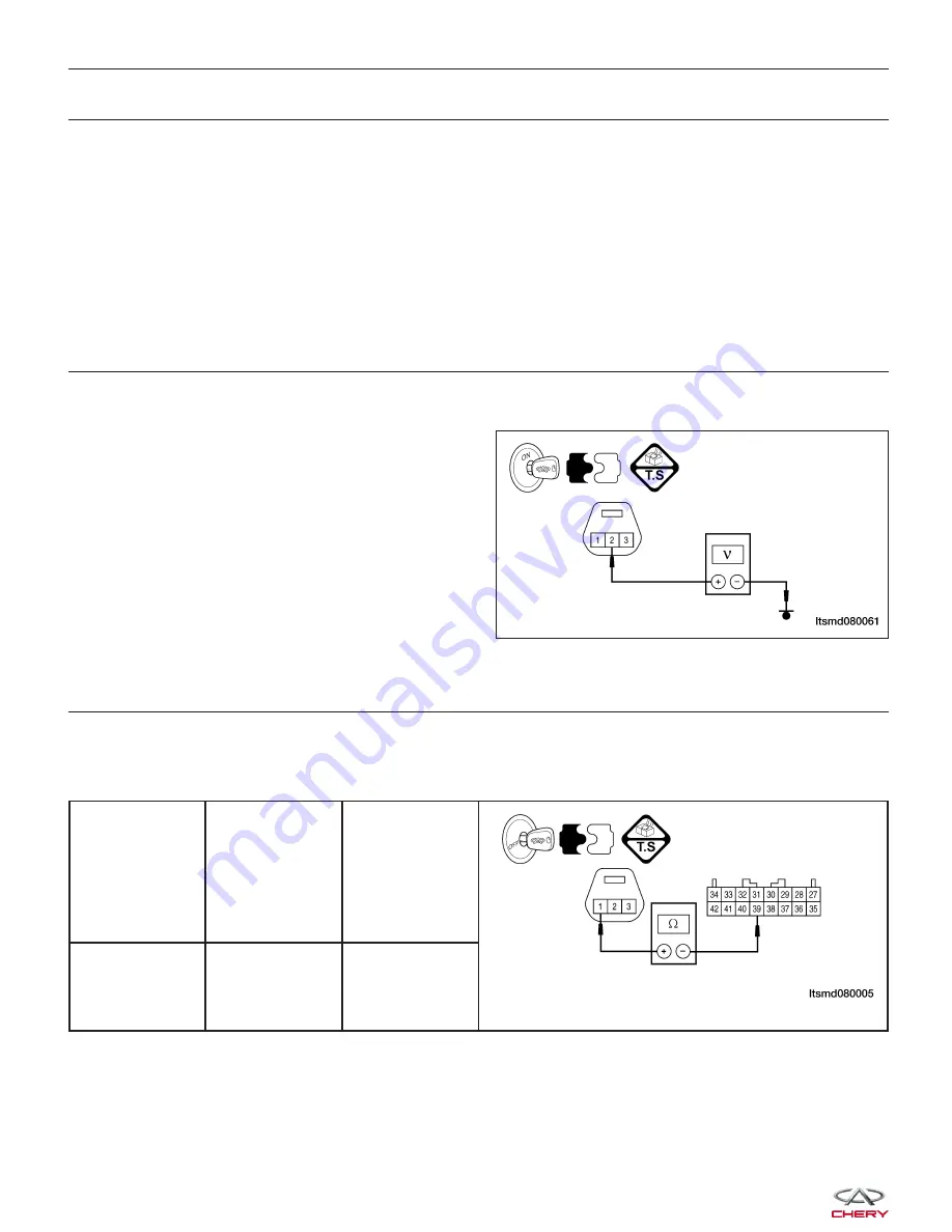 Chery Tiggo 2009 Service Manual Download Page 1109