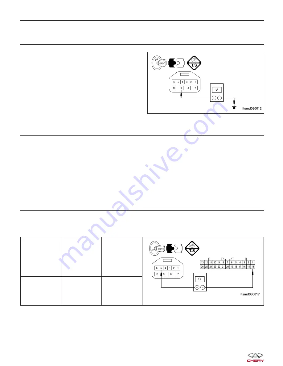 Chery Tiggo 2009 Service Manual Download Page 1147