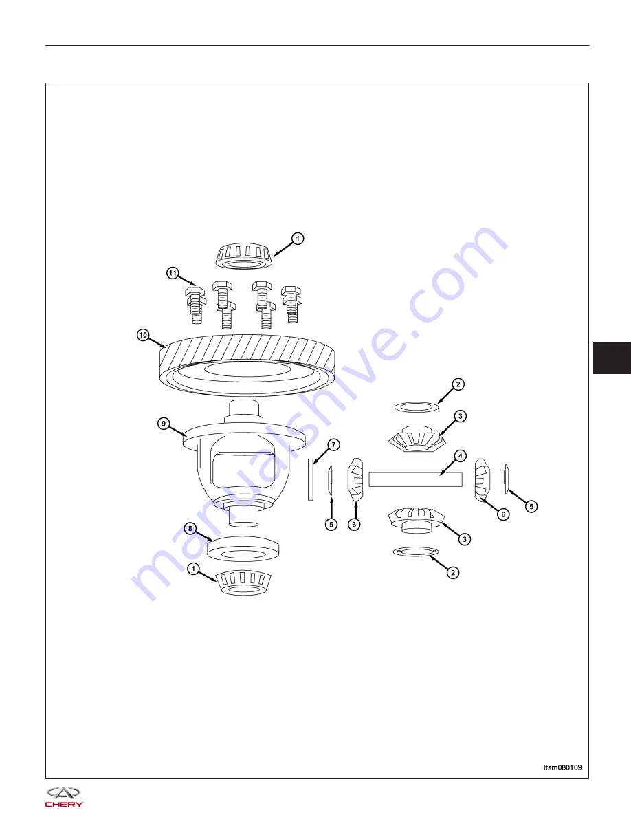 Chery Tiggo 2009 Service Manual Download Page 1252