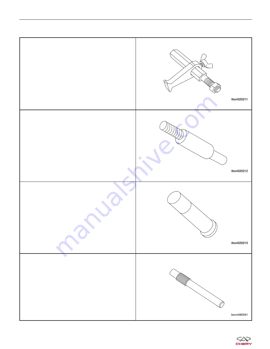 Chery Tiggo 2009 Service Manual Download Page 1261