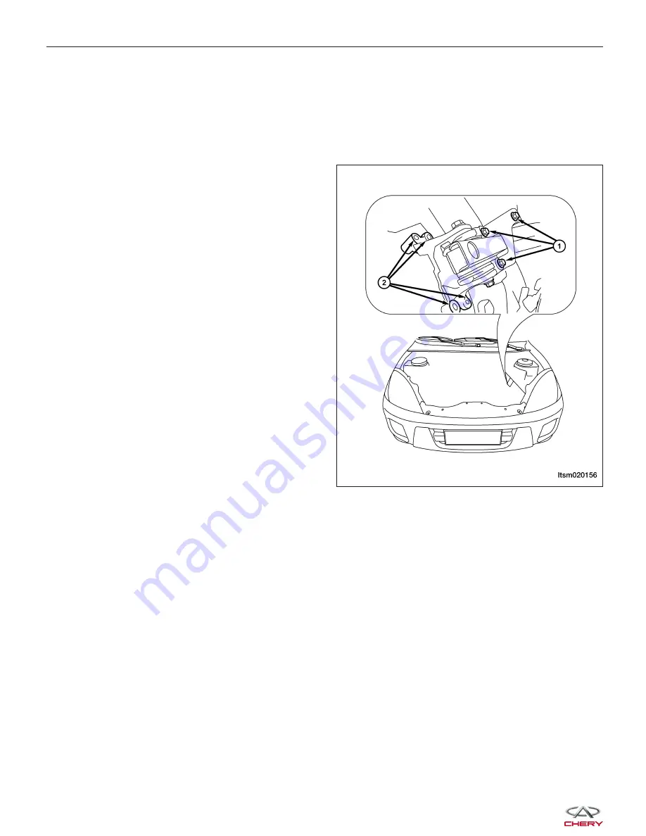 Chery Tiggo 2009 Service Manual Download Page 132