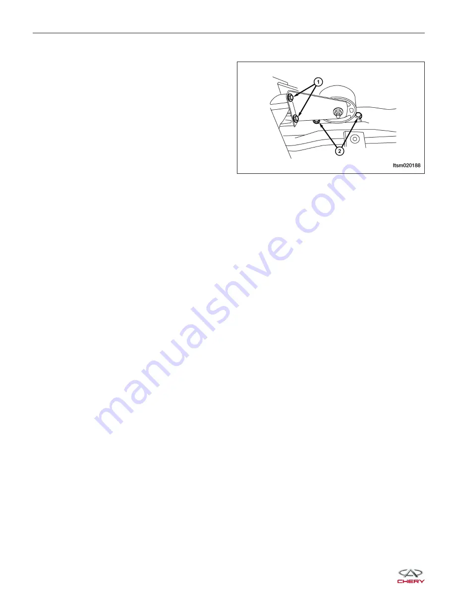 Chery Tiggo 2009 Service Manual Download Page 134