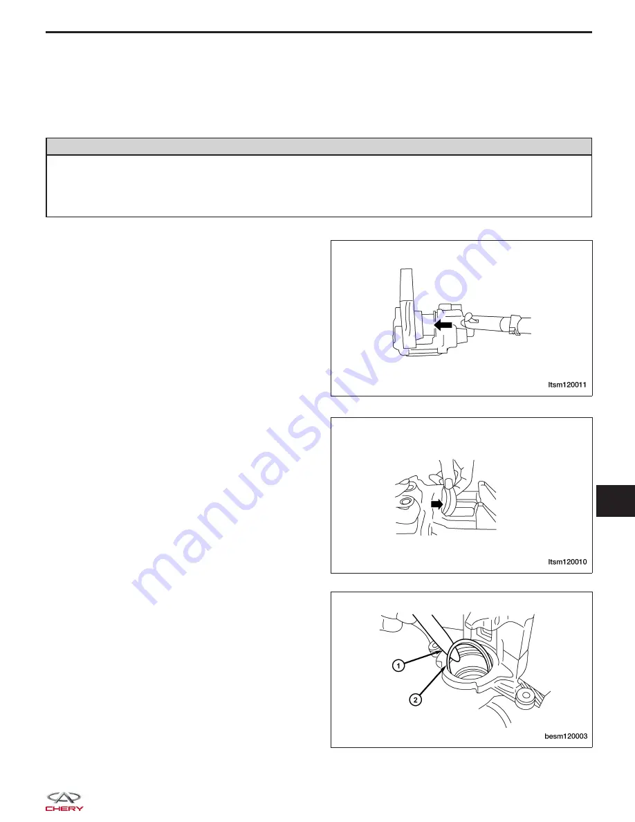 Chery Tiggo 2009 Service Manual Download Page 1422