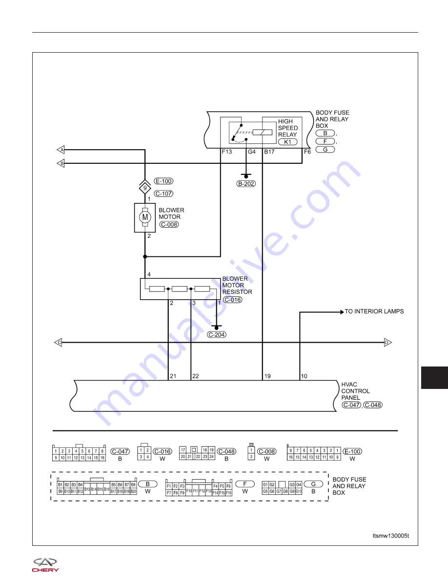 Chery Tiggo 2009 Service Manual Download Page 1489