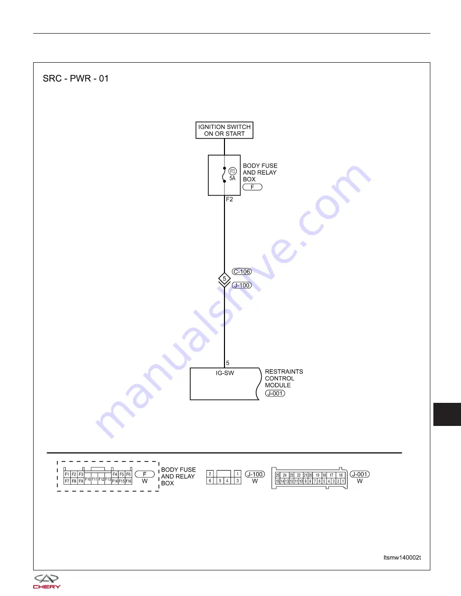 Chery Tiggo 2009 Service Manual Download Page 1570