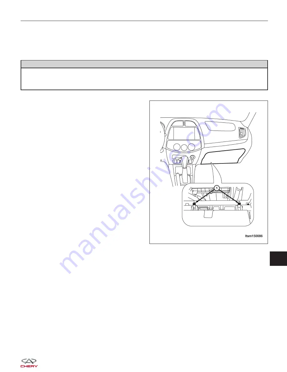 Chery Tiggo 2009 Service Manual Download Page 1576