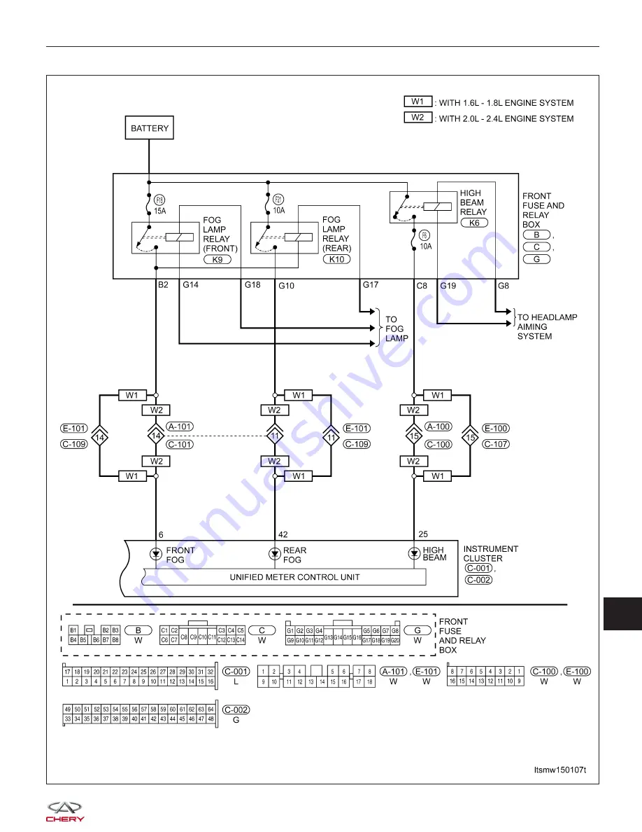 Chery Tiggo 2009 Service Manual Download Page 1645