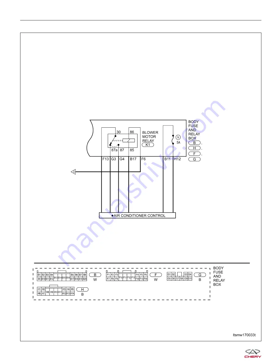 Chery Tiggo 2009 Service Manual Download Page 1852