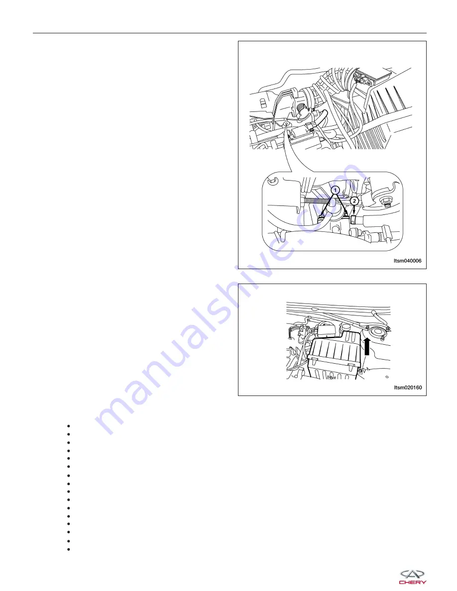 Chery Tiggo 2009 Service Manual Download Page 213