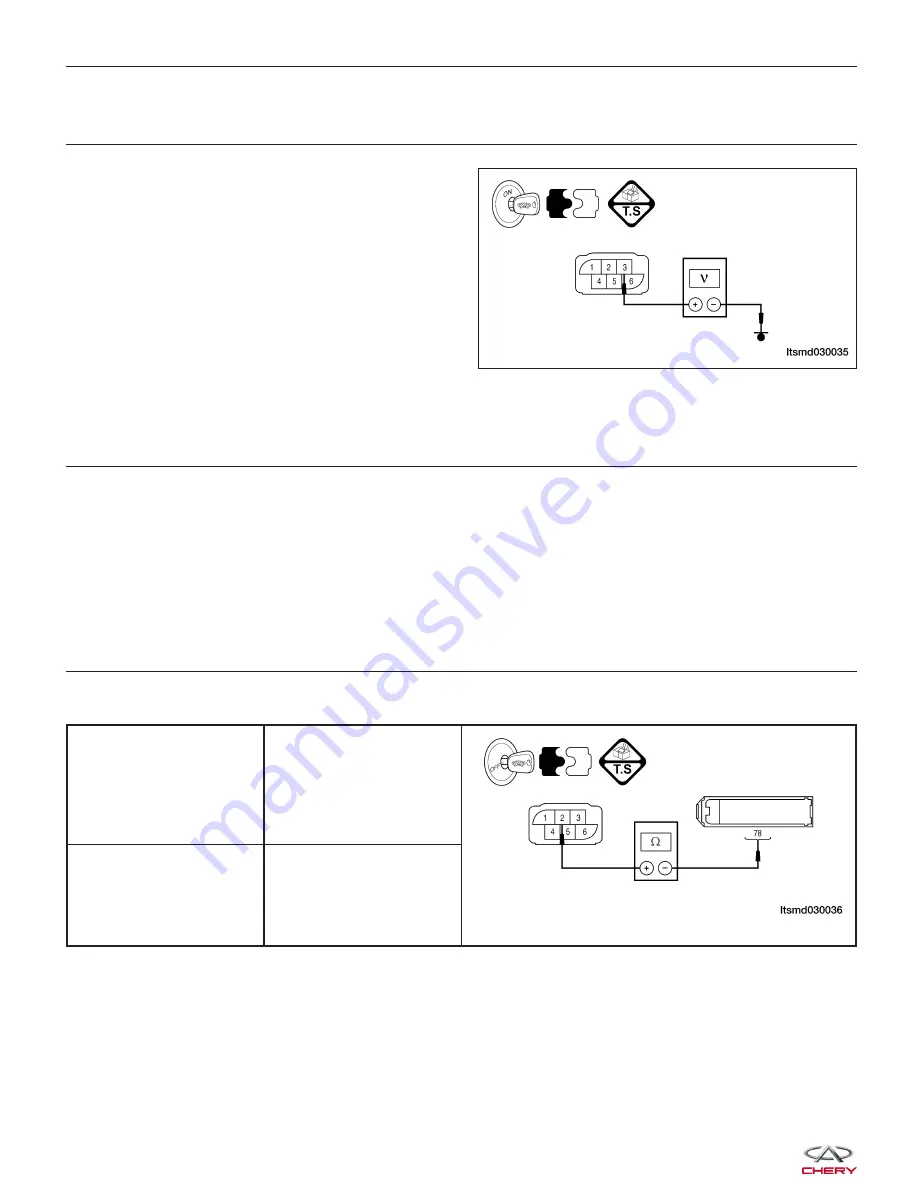 Chery Tiggo 2009 Service Manual Download Page 394