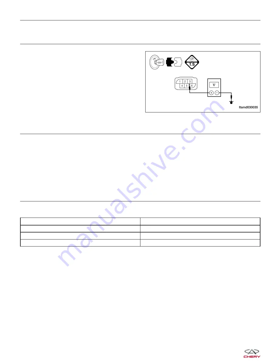 Chery Tiggo 2009 Service Manual Download Page 490