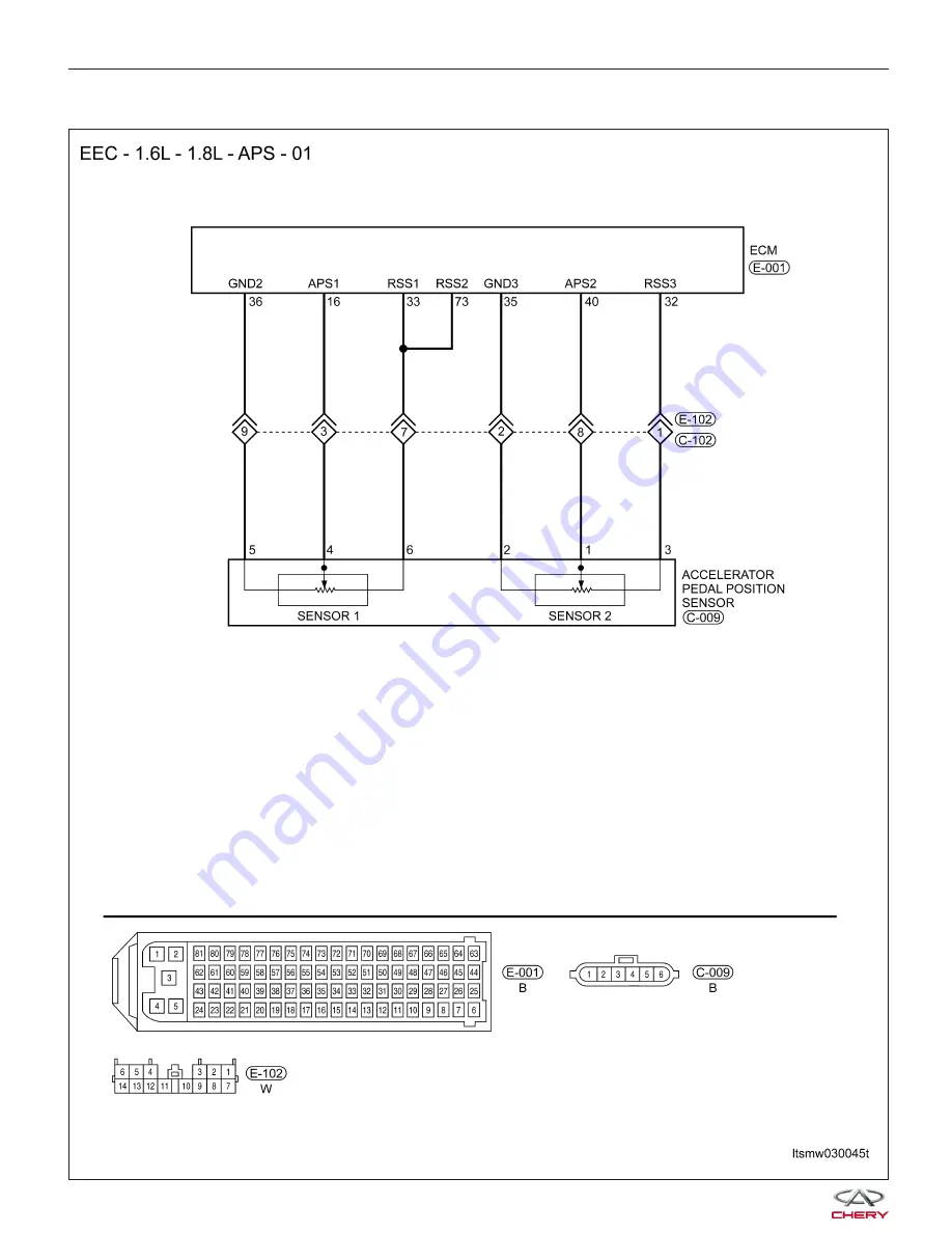 Chery Tiggo 2009 Service Manual Download Page 494