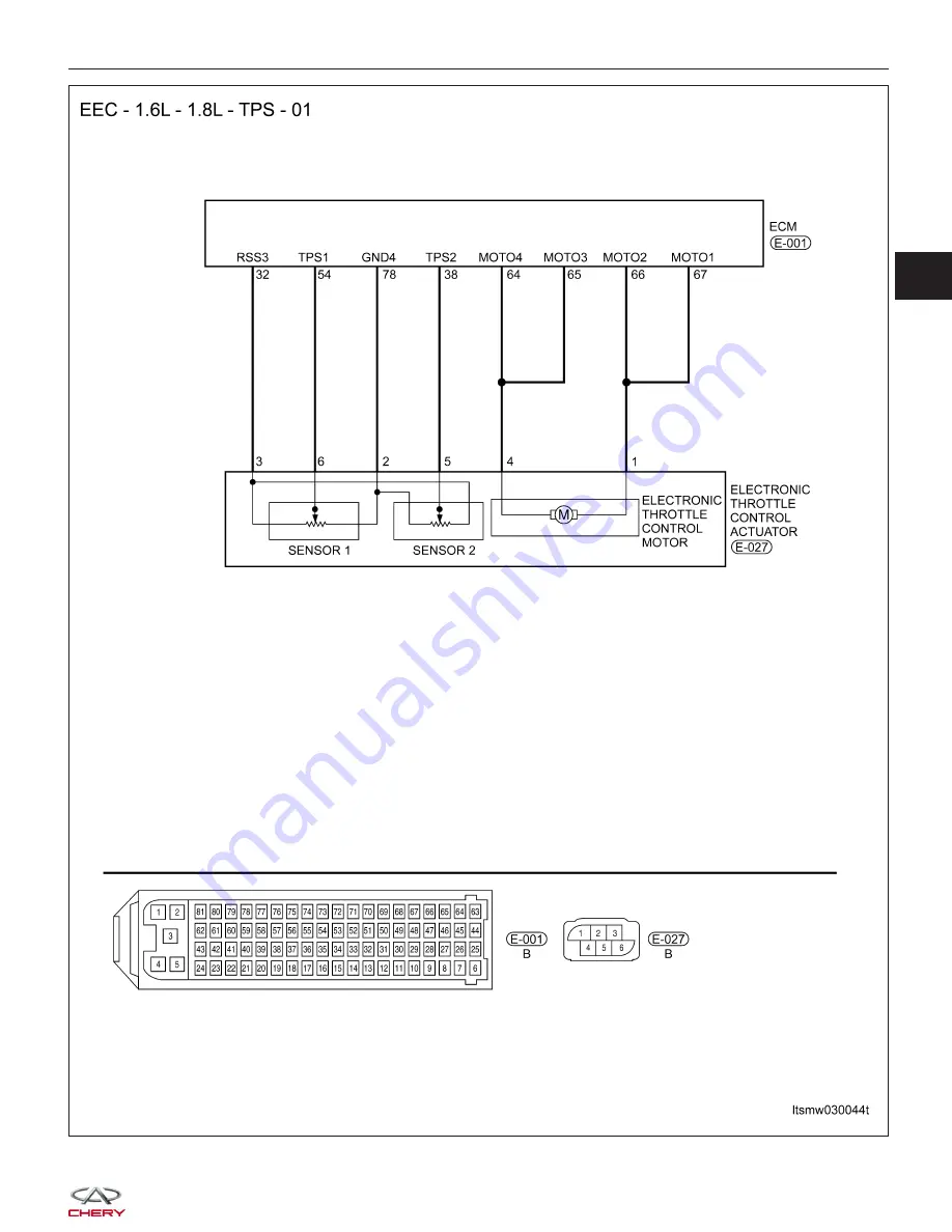 Chery Tiggo 2009 Service Manual Download Page 495