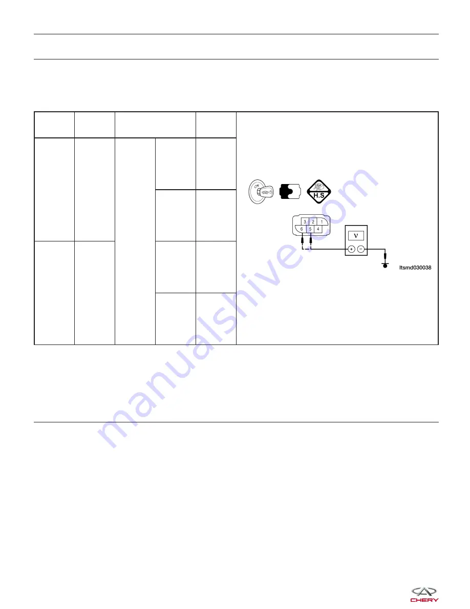 Chery Tiggo 2009 Service Manual Download Page 696