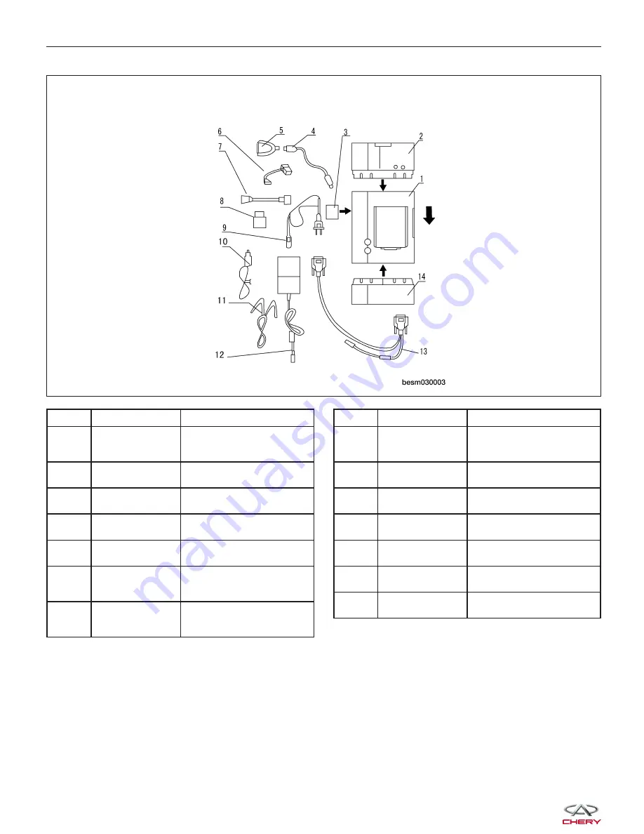 Chery Tiggo 2009 Service Manual Download Page 744