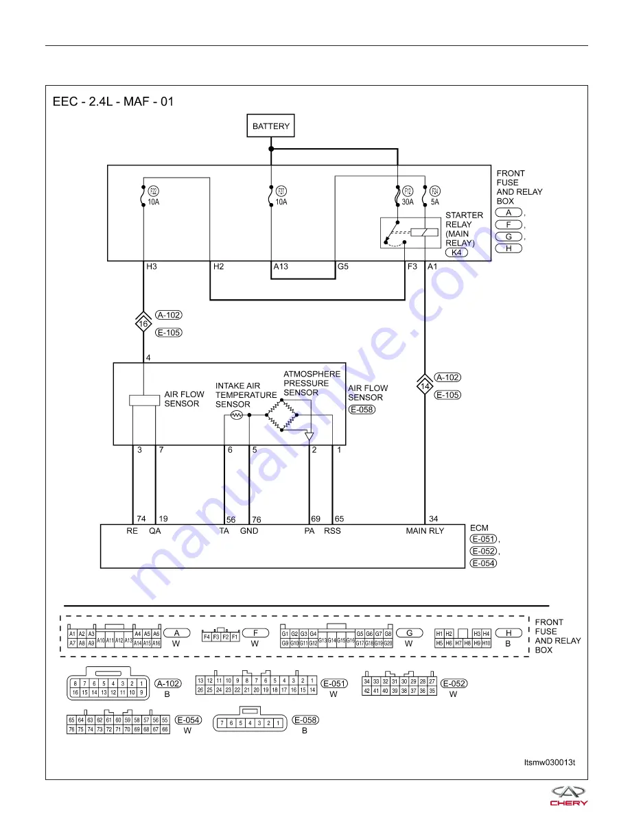 Chery Tiggo 2009 Service Manual Download Page 766