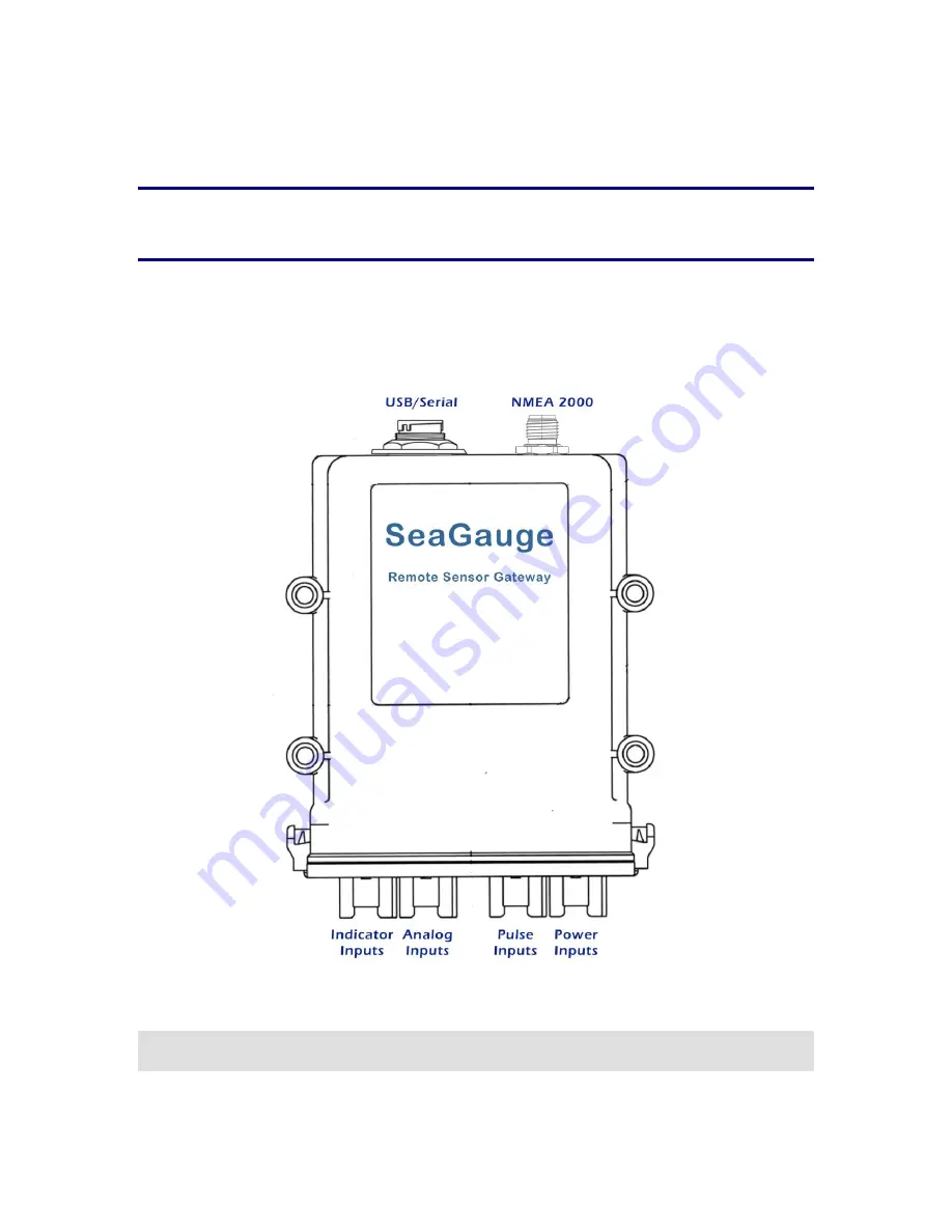 Chetco Digital Instruments SeaGauge Remote G2 User Manual Download Page 1