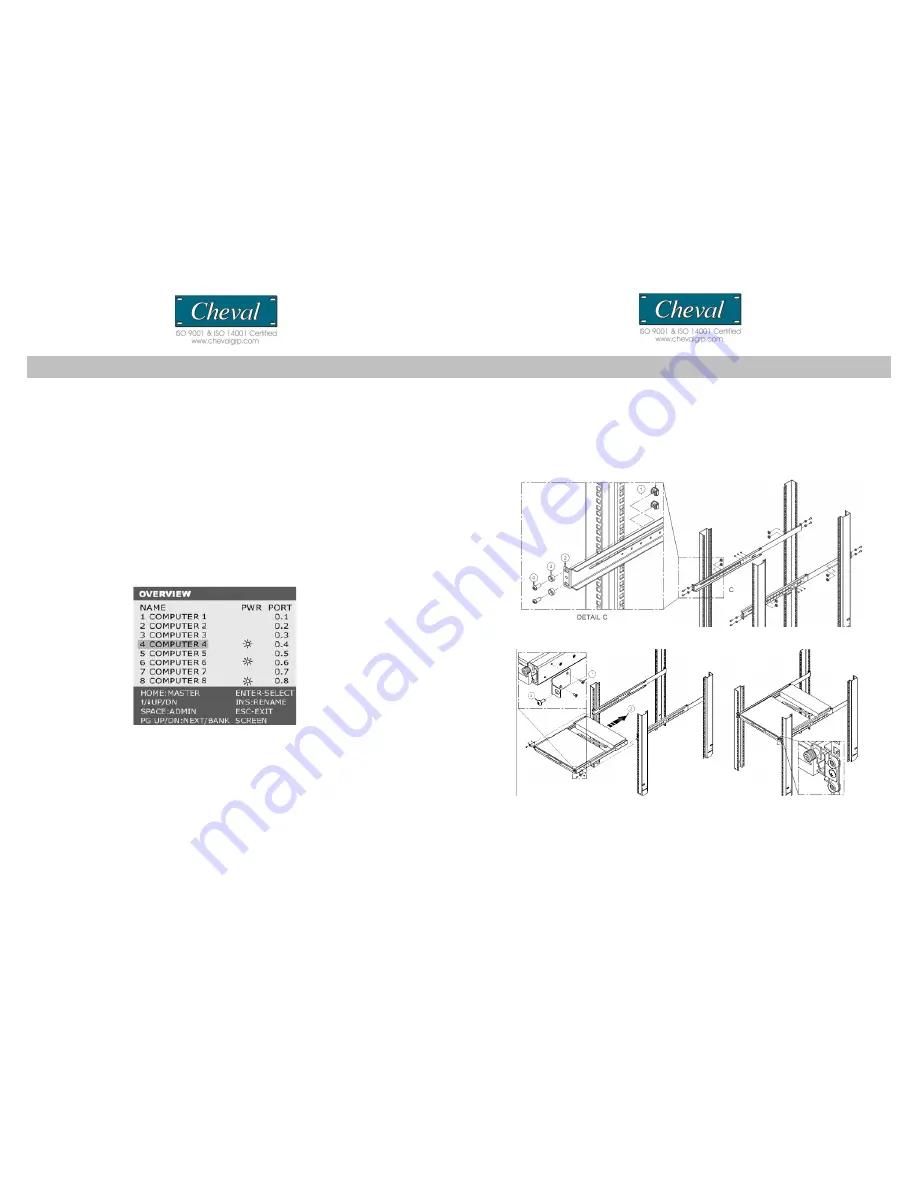 Cheval CV17116-C5 Manual Download Page 9