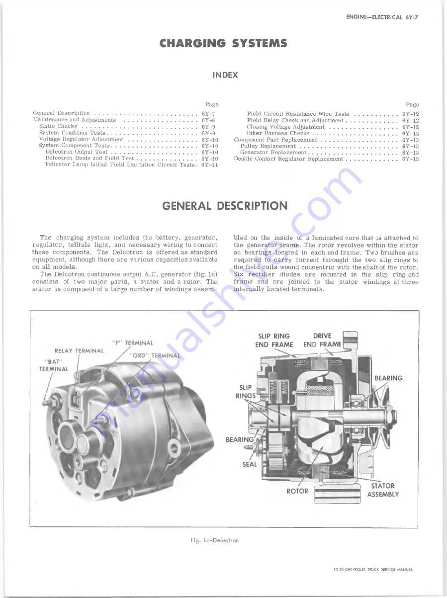 Chevrolet 10 1971 Series Скачать руководство пользователя страница 257