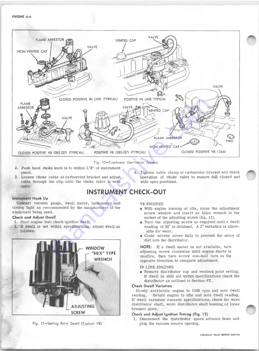 Chevrolet 10 Series 1967 Скачать руководство пользователя страница 286