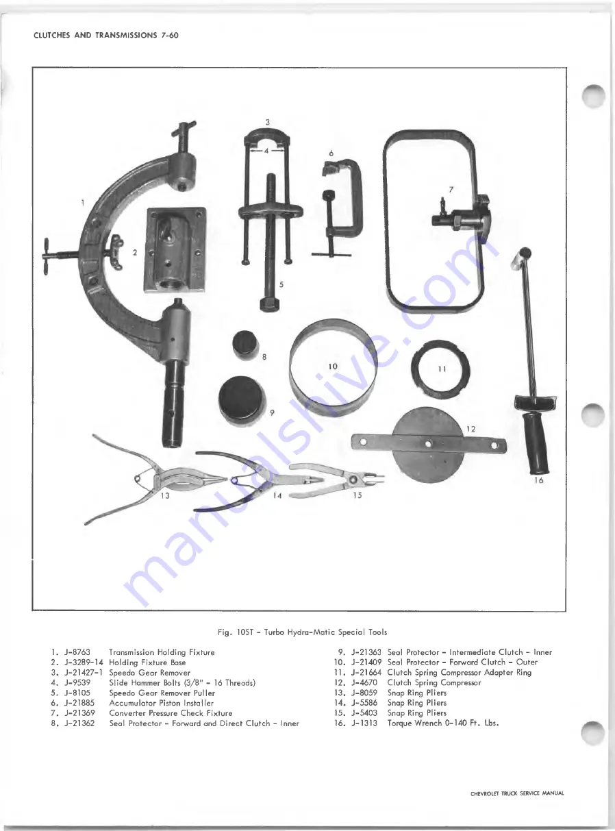 Chevrolet 10 Series 1967 Service Manual Download Page 446