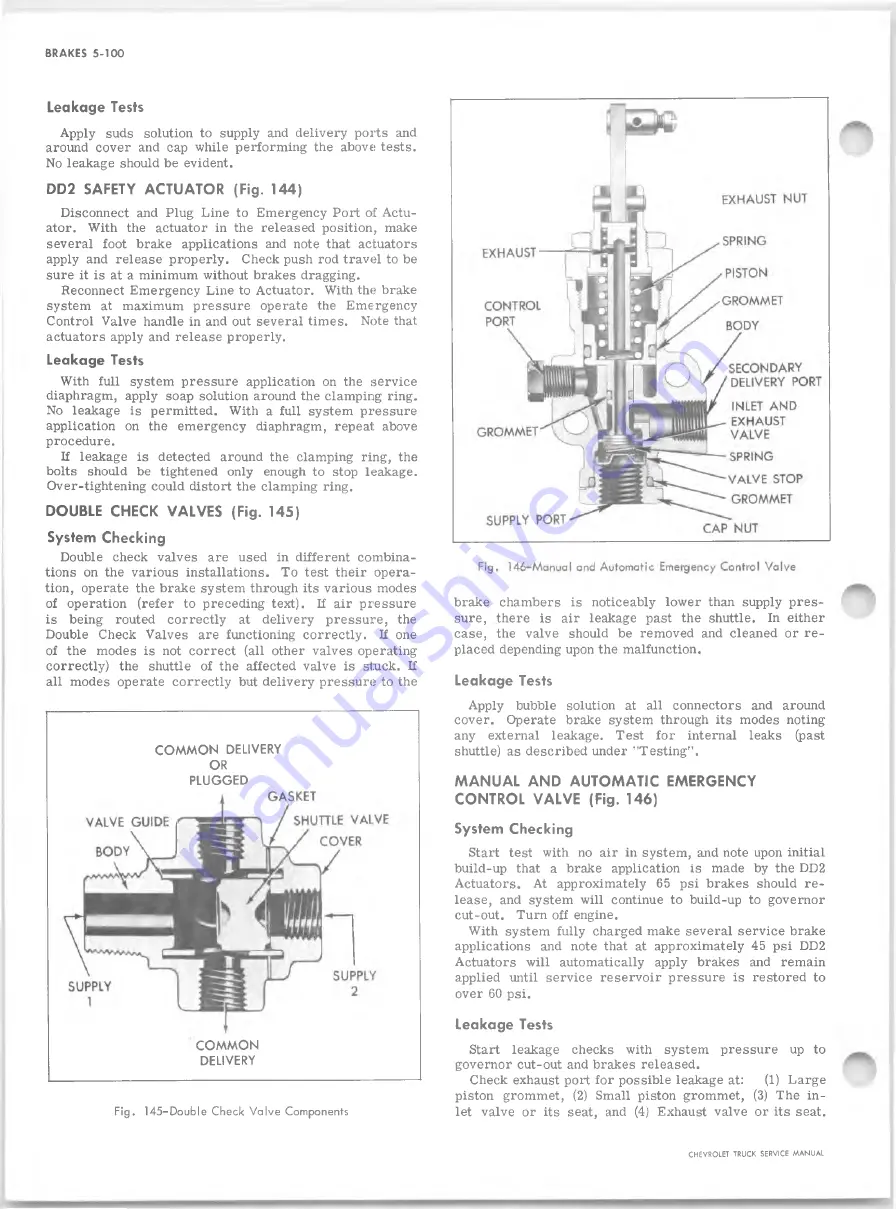 Chevrolet 10 Series 1968 Service Manual Download Page 343