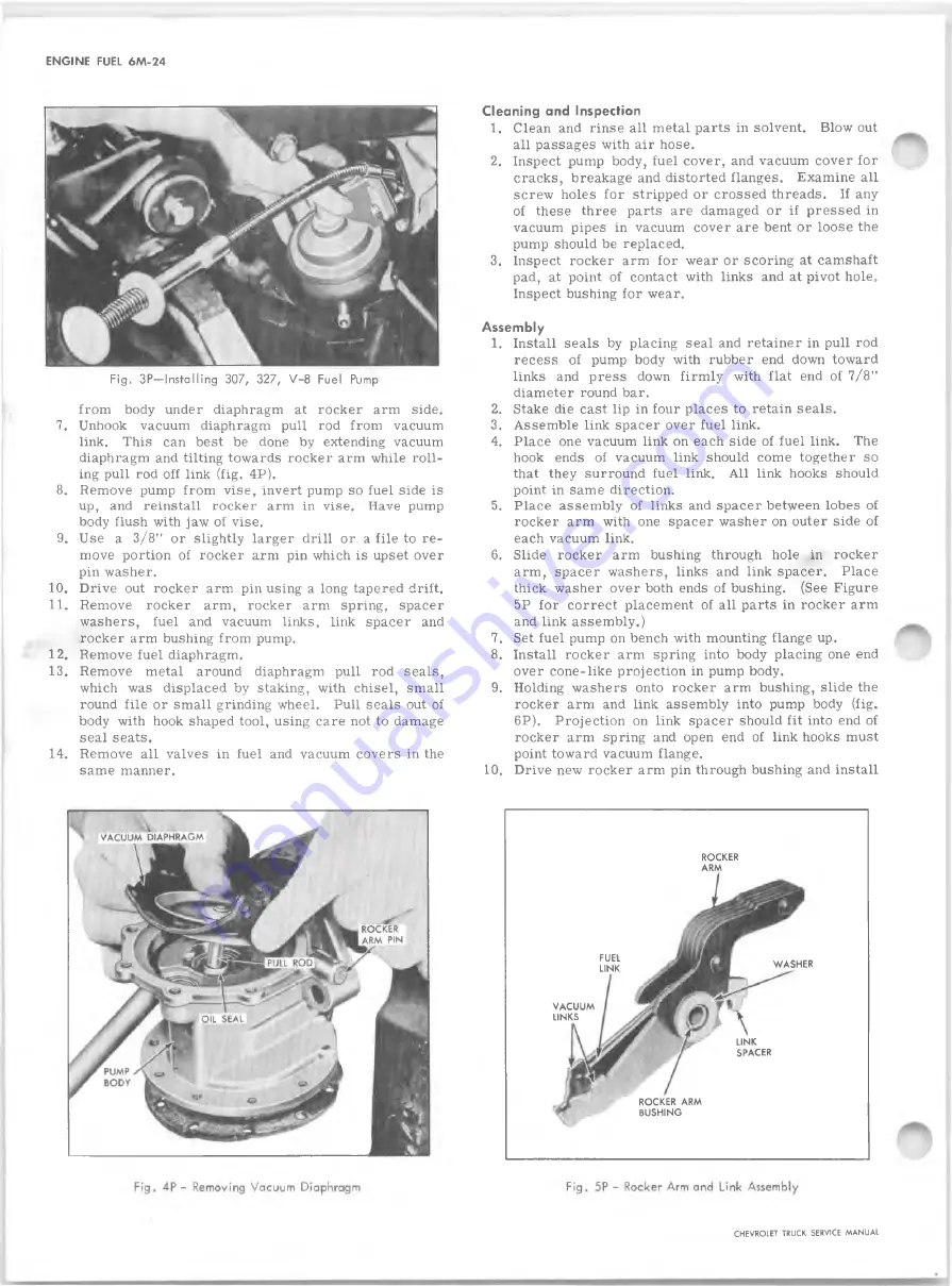 Chevrolet 10 Series 1968 Service Manual Download Page 417