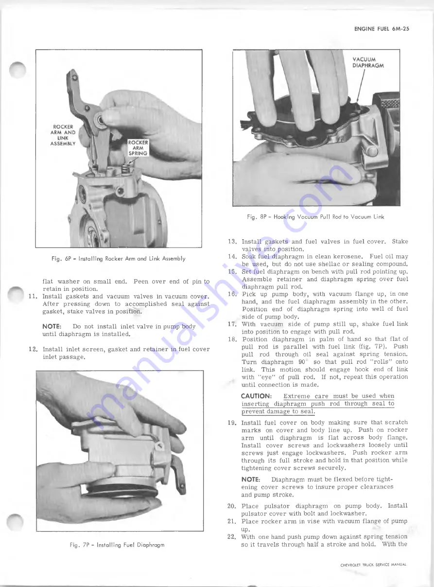 Chevrolet 10 Series 1968 Service Manual Download Page 418