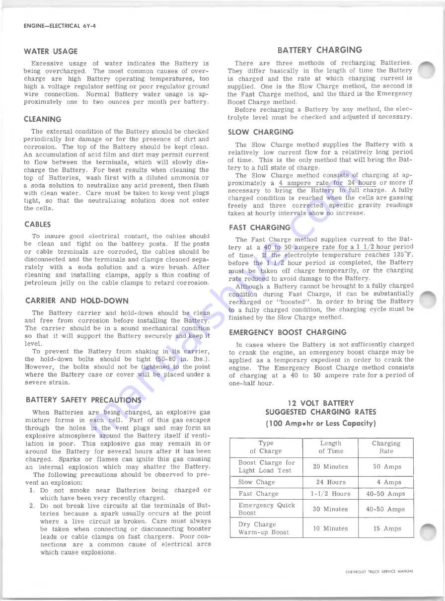 Chevrolet 10 Series 1968 Service Manual Download Page 429