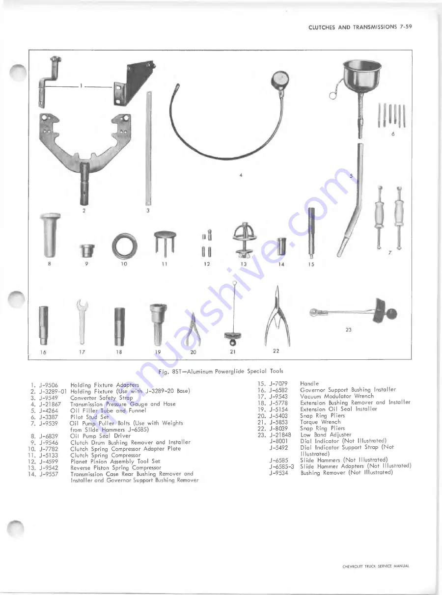 Chevrolet 10 Series 1968 Service Manual Download Page 522