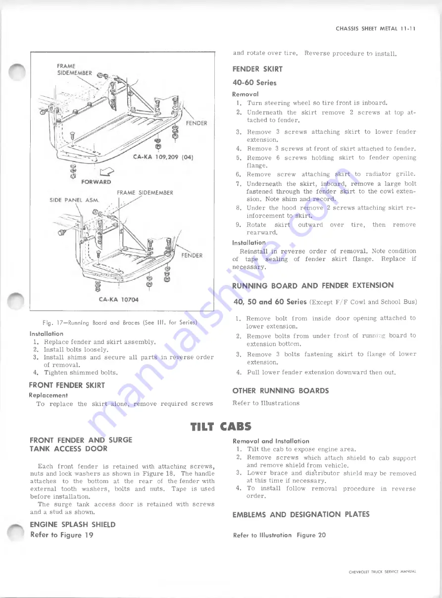 Chevrolet 10 Series 1968 Скачать руководство пользователя страница 582