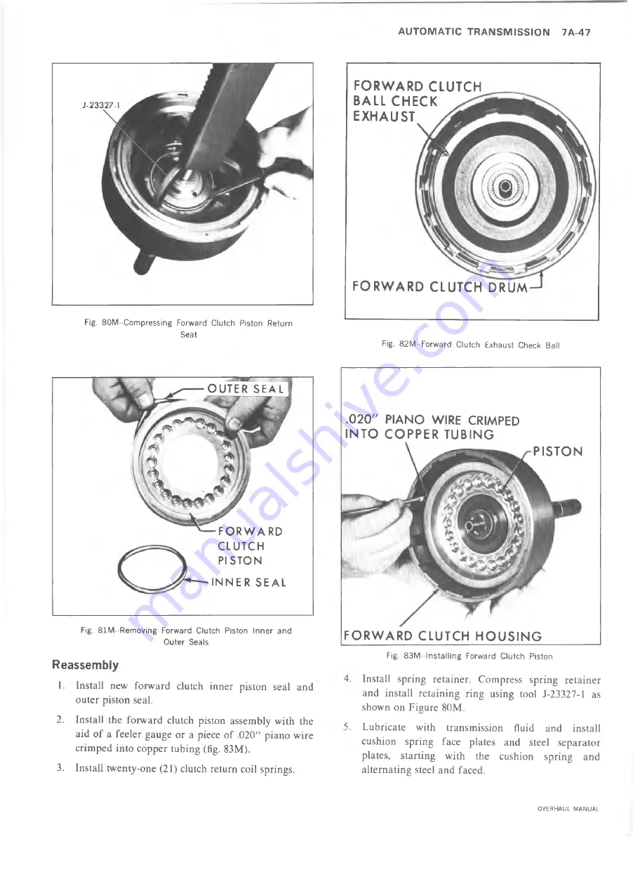 Chevrolet 10 series 1973 Overhaul Manual Download Page 350