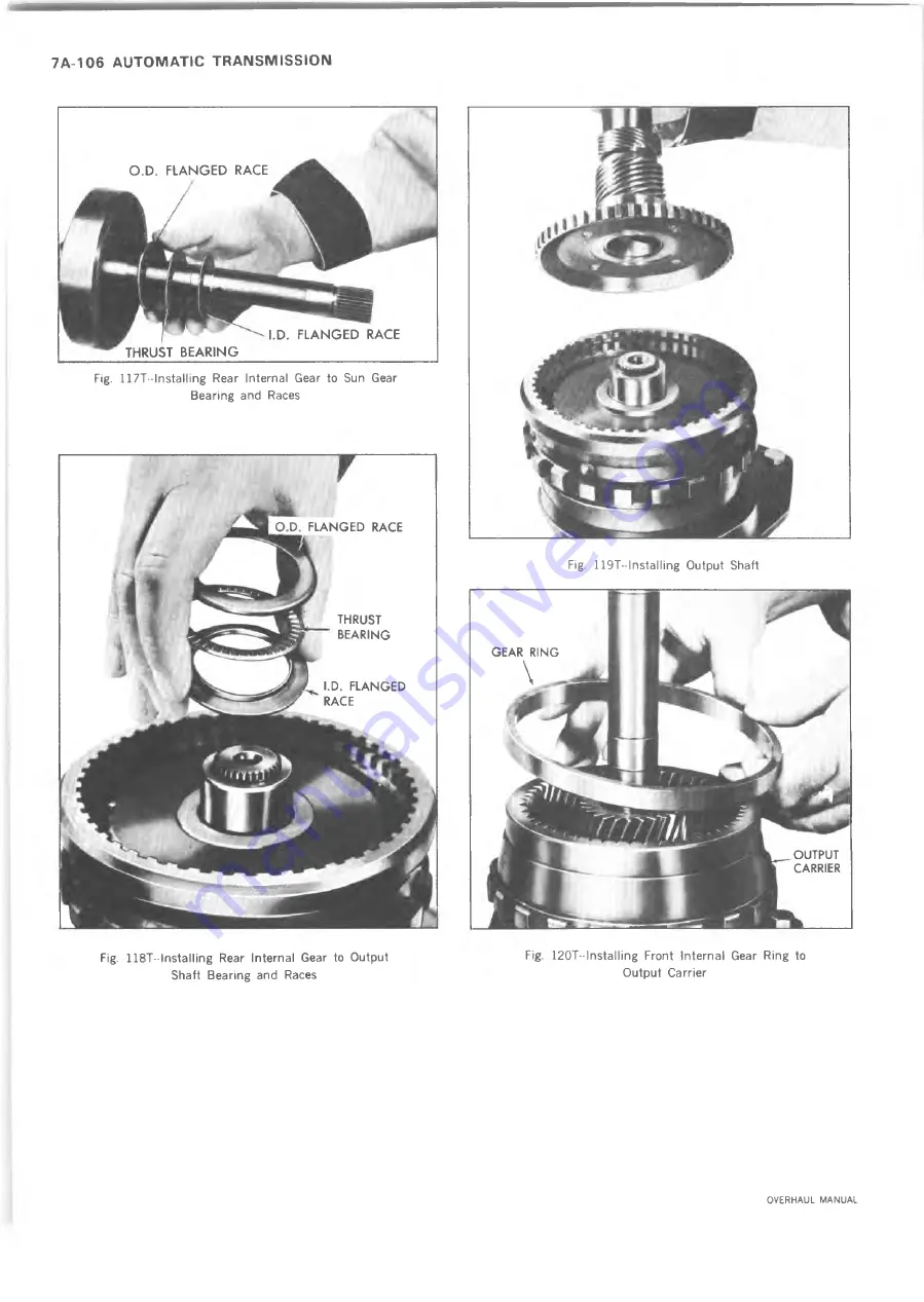 Chevrolet 10 series 1973 Overhaul Manual Download Page 409