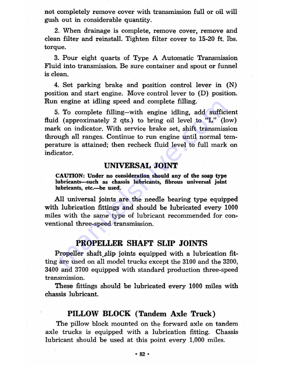 Chevrolet 1956 Truck Operator'S Manual Download Page 83