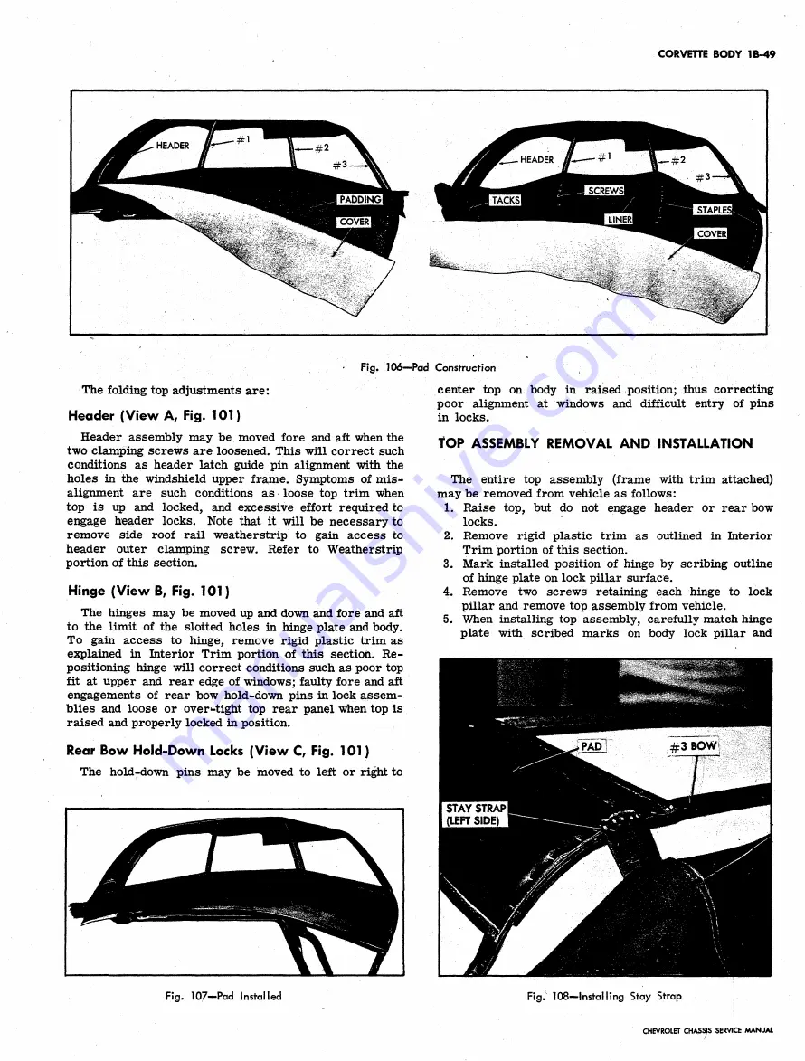 Chevrolet 1962 Chevy II Service Manual Download Page 156