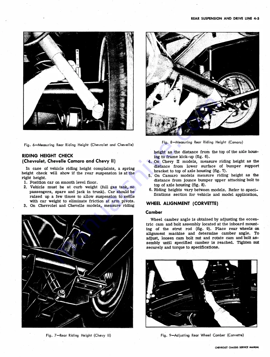 Chevrolet 1962 Chevy II Service Manual Download Page 195