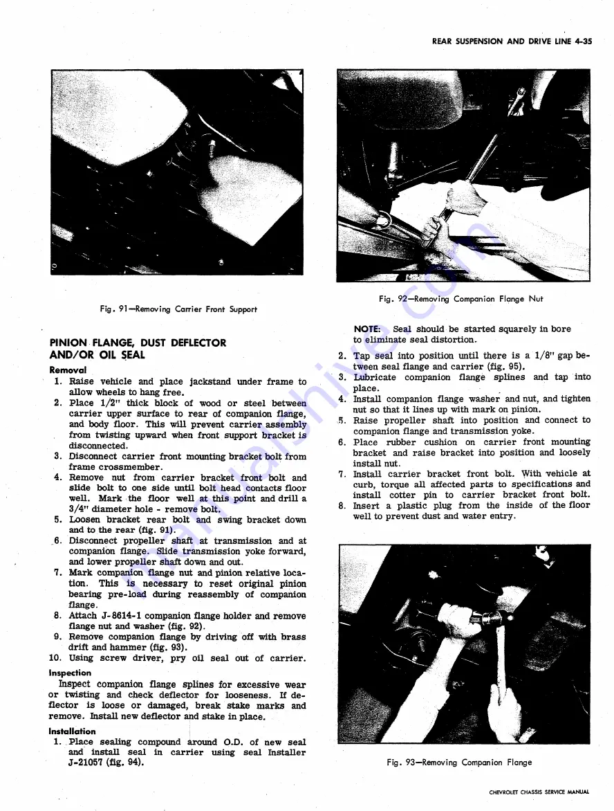 Chevrolet 1962 Chevy II Service Manual Download Page 225