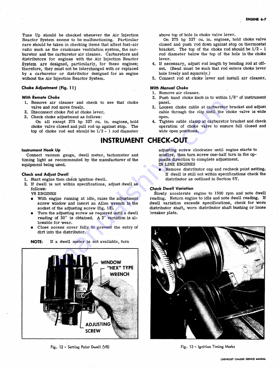 Chevrolet 1962 Chevy II Service Manual Download Page 272