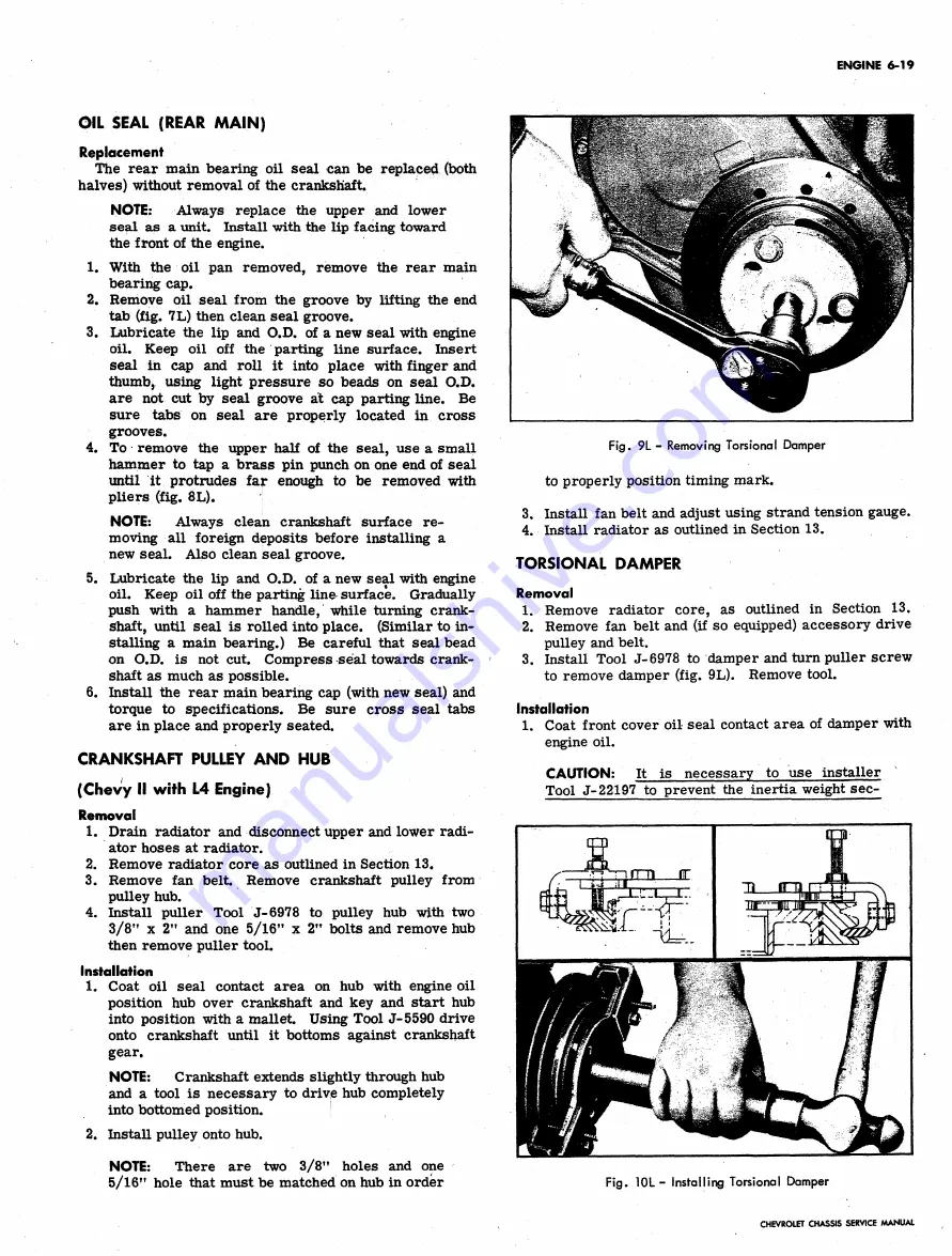 Chevrolet 1962 Chevy II Service Manual Download Page 284