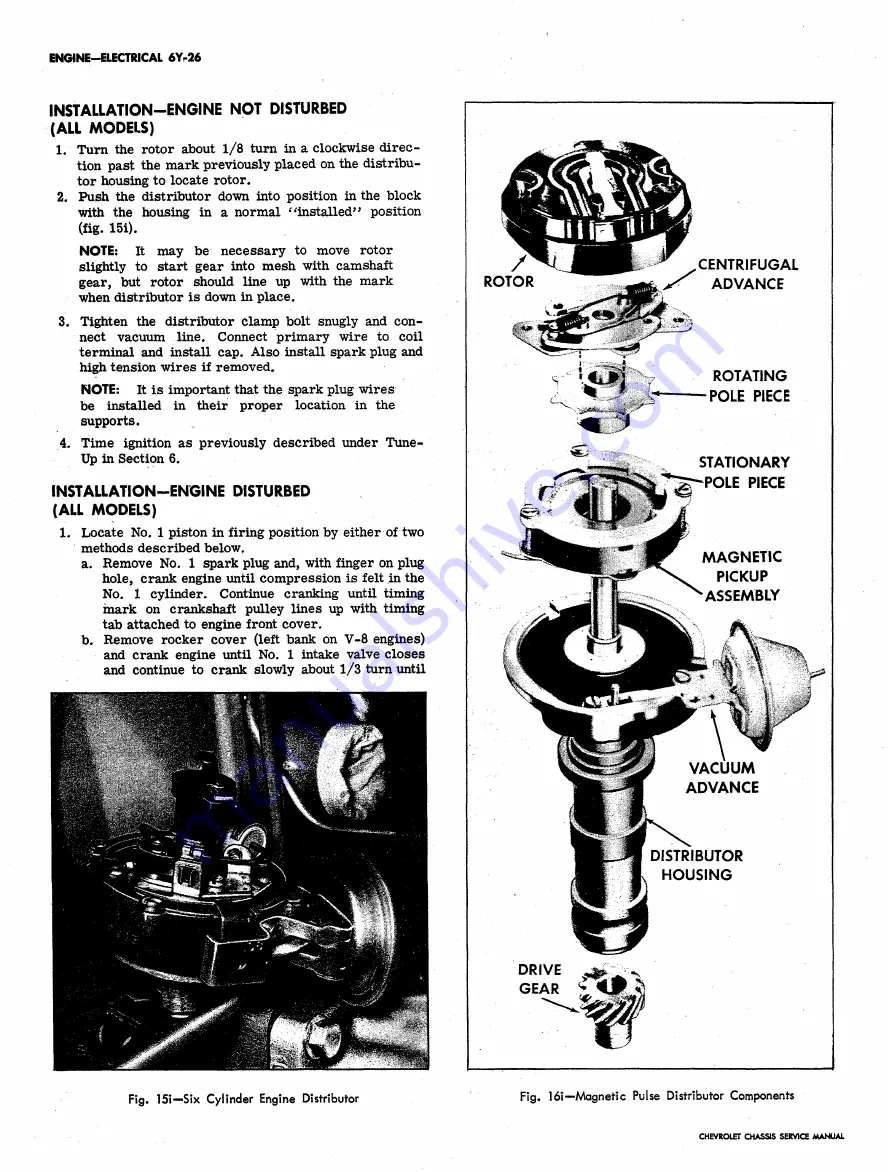 Chevrolet 1962 Chevy II Service Manual Download Page 351