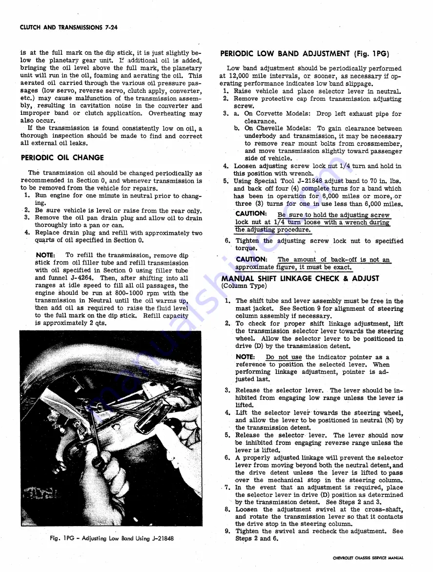 Chevrolet 1962 Chevy II Service Manual Download Page 383