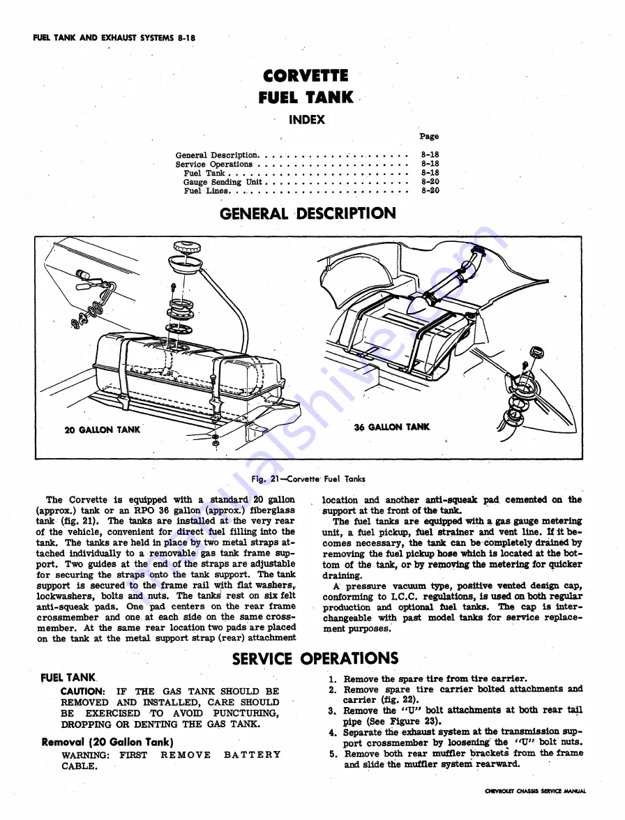 Chevrolet 1962 Chevy II Service Manual Download Page 424