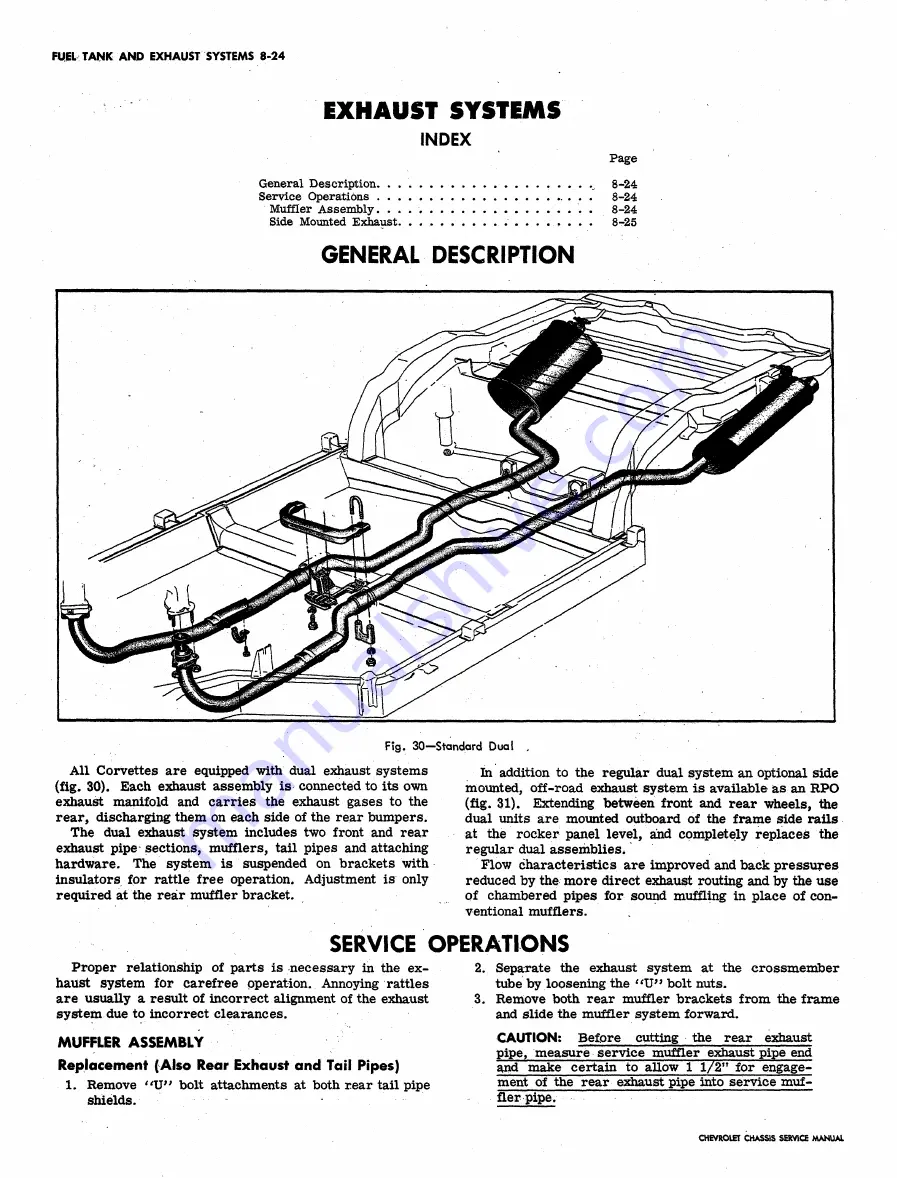 Chevrolet 1962 Chevy II Service Manual Download Page 430