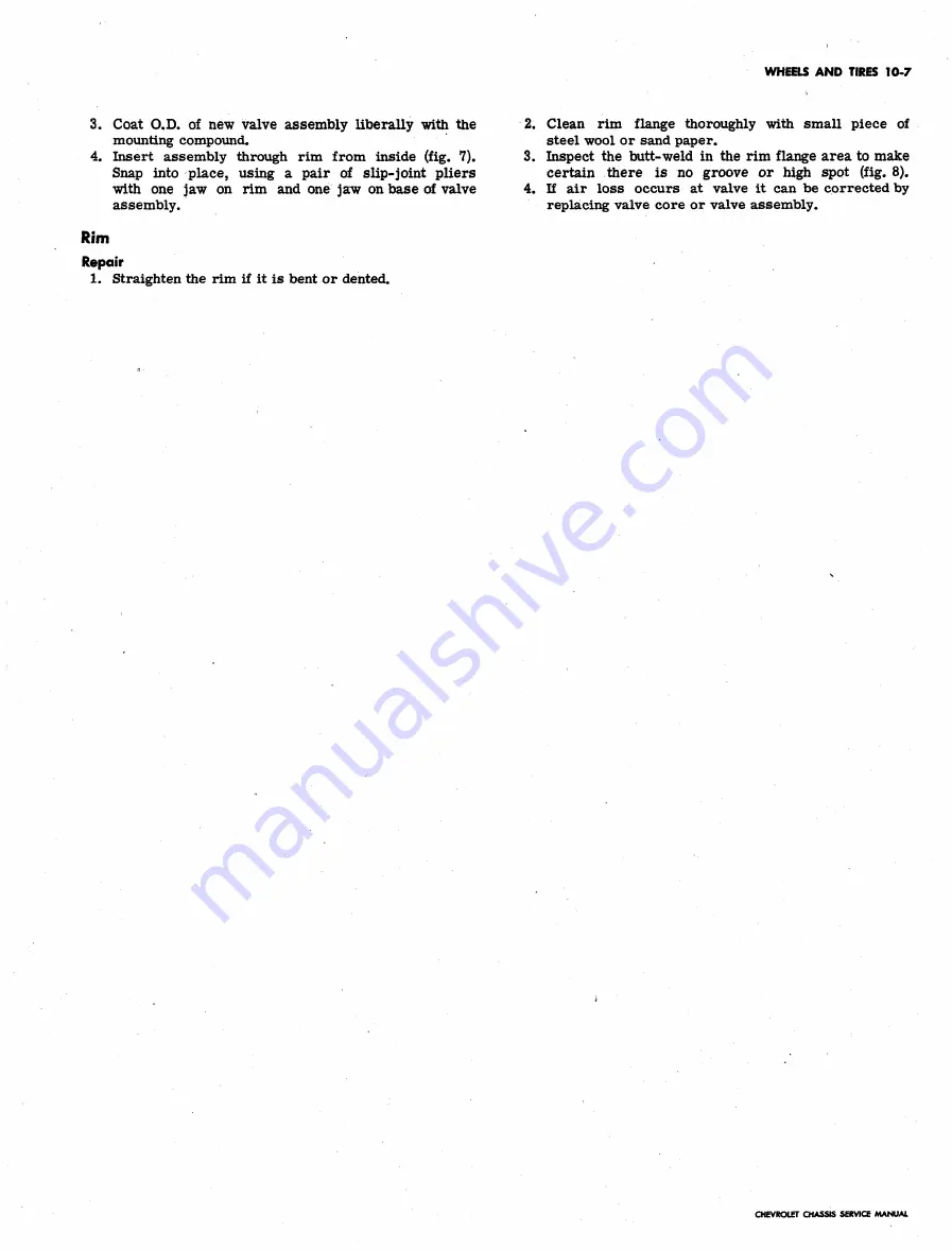 Chevrolet 1962 Chevy II Service Manual Download Page 487