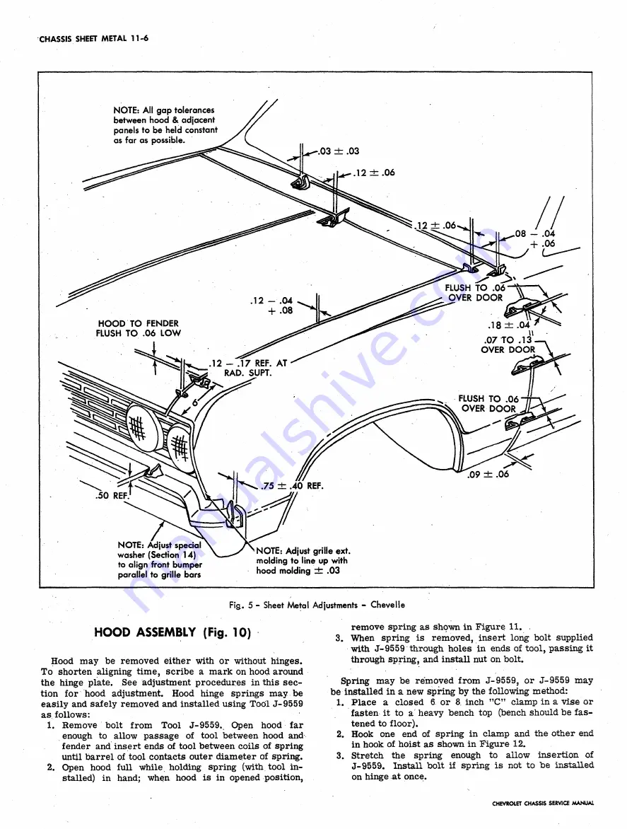 Chevrolet 1962 Chevy II Service Manual Download Page 493